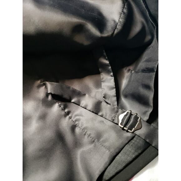 Men's Black Primark 3pc Suit Jacket Size 40 40L Pants 34 X 30 Vest White Shirt - Picture 16 of 16